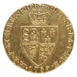 A GEORGE III 1789 GOLD GUINEA