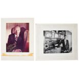 LEONARD H. GOLDENSON (FOUNDER OF ABC) A SIGNED COLOUR PHOTO, ‘To Lew Grade, my respect and