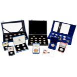 THE QUEEN'S 80TH BIRTHDAY COLLECTION SILVER PROOF COLLECTION, CASED, The United Kingdom Millenium