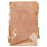 THE LADIES MISCELLANY OR NEW USEFUL AND ENTERTAINING COMPANION FOR THE YEAR 1785 WITH THIN LEATHER