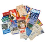 A COLLECTION OF FOOTBALL PROGRAMMES AND CLUB NEWSLETTERS DATING FROM THE 1950S ONWARDS including