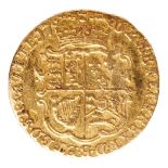 A GEORGE III 1762 GOLD 1/4 GUINEA PROVENANCE: The Dr. Christopher Morris Collection, Shropshire