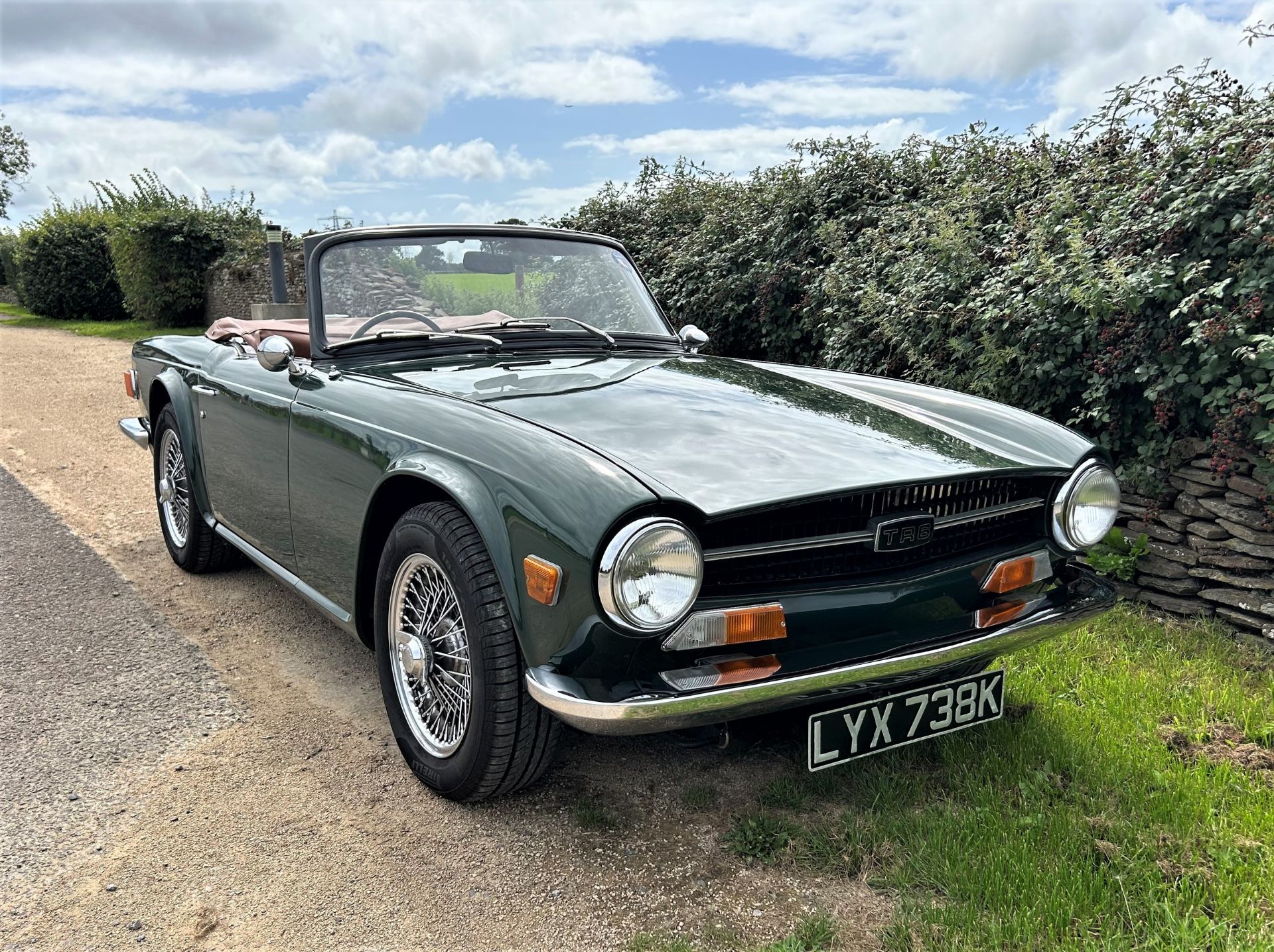 1971 TRIUMPH TR6 Registration Number: LYX 738K Chassis Number: CP54550-0 - UK-delivered, 150bhp