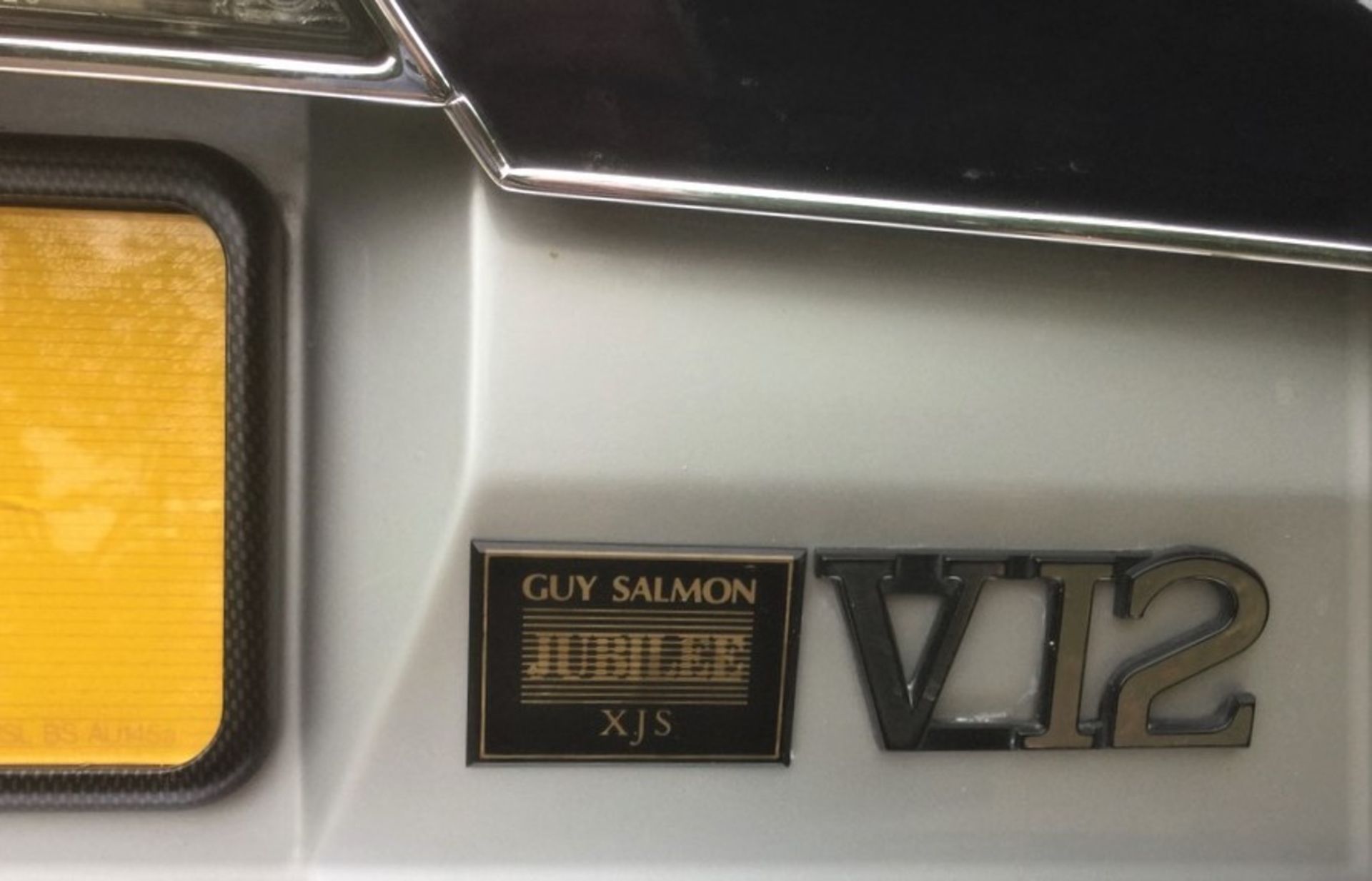 1987 JAGUAR XJS - GUY SALMON JUBILEE EDITION Registration Number: SIJ 149 Chassis Number: - Bild 11 aus 13