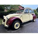 1986 CITROEN 2CV SPECIAL Registration Number: C992 ECK          Chassis Number: