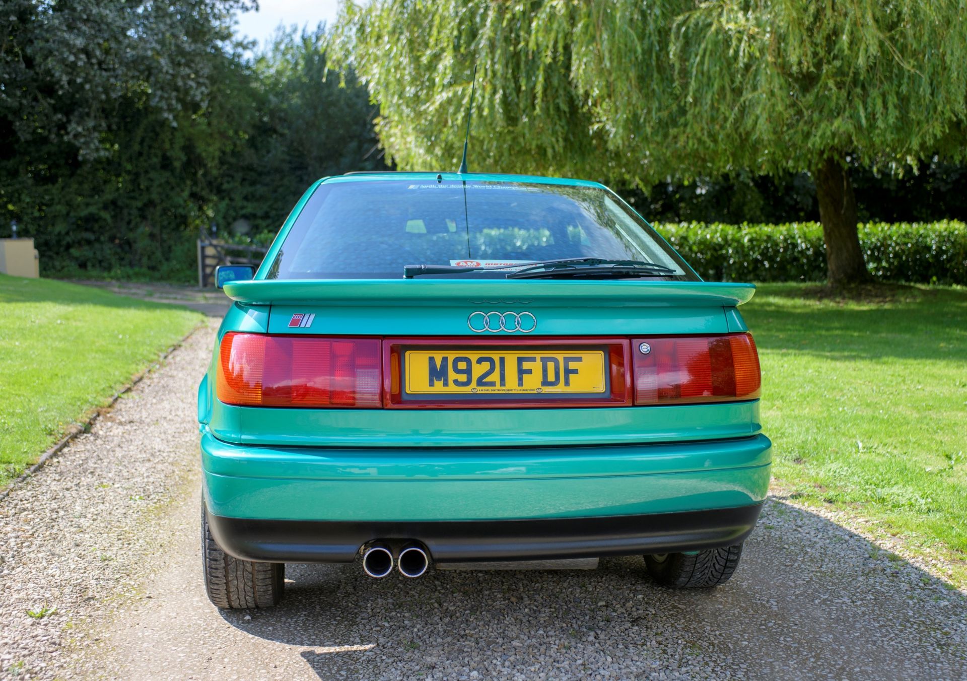 1995 AUDI S2 COUPE Registration Number: M921 FDF Chassis Number: WAUZZZ8132SA000286 - Finished in - Image 4 of 27