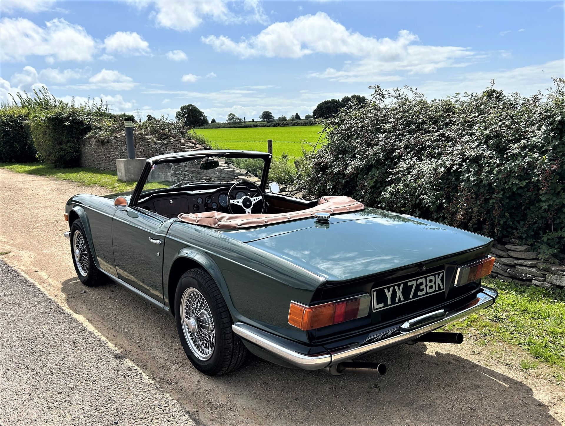 1971 TRIUMPH TR6 Registration Number: LYX 738K Chassis Number: CP54550-0 - UK-delivered, 150bhp - Image 33 of 33