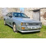 1981 AUDI QUATTRO Registration Number: WNV 77W Chassis Number: WAUZZZ85ZBA900504 - Very early LHD