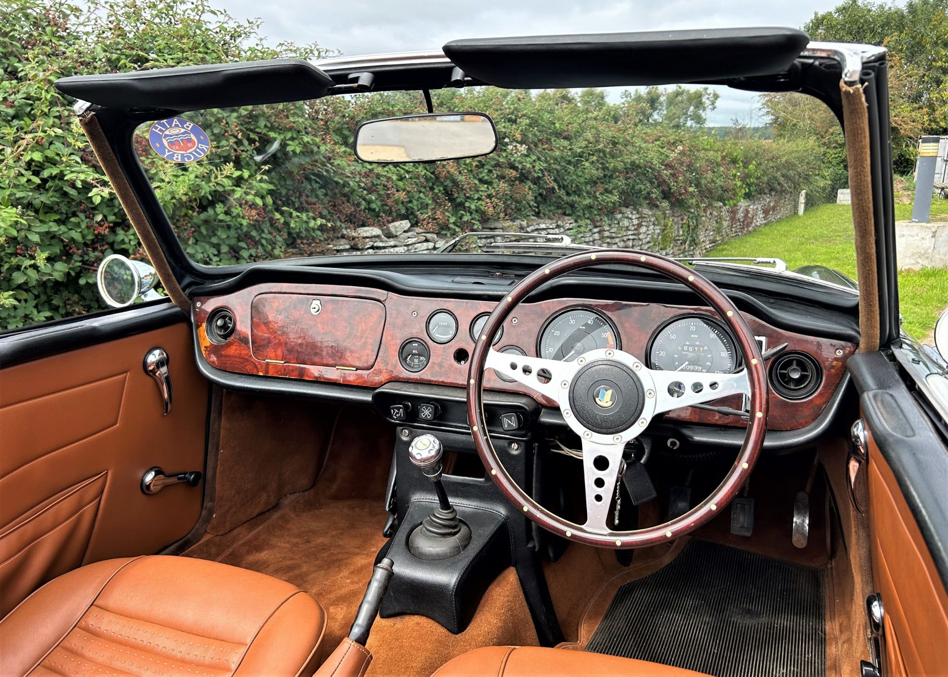 1971 TRIUMPH TR6 Registration Number: LYX 738K Chassis Number: CP54550-0 - UK-delivered, 150bhp - Image 8 of 33