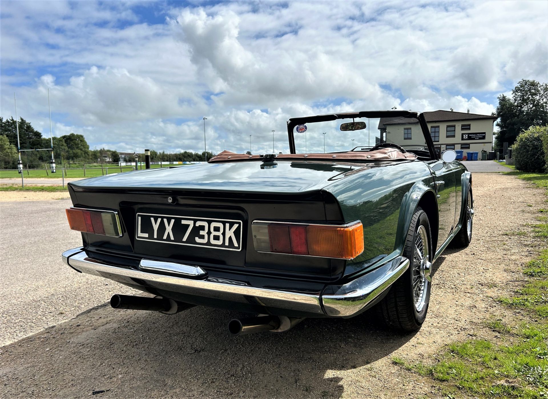 1971 TRIUMPH TR6 Registration Number: LYX 738K Chassis Number: CP54550-0 - UK-delivered, 150bhp - Image 32 of 33