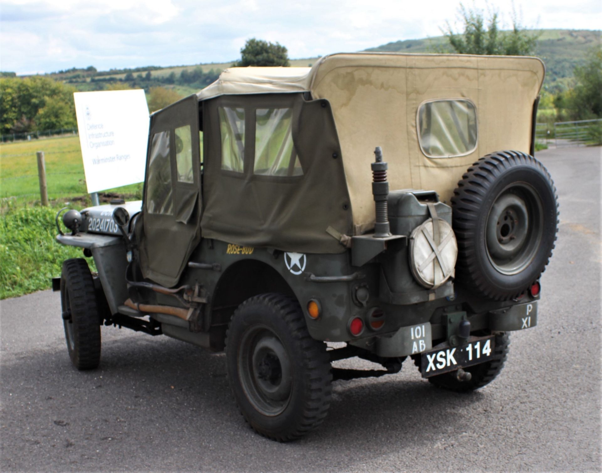 1942 FORD GPW JEEP Registration Number: XSK 114 Chassis Number: 76230 The Ford GPW (commonly known - Image 11 of 14