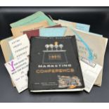 1940S - 1950S FORD INTERNAL SALES MANAGEMENT INFORMATION A number of internal documents and dossiers