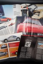FERRARI - SELECTION OF 1970S/80S PRESS INFORMATION Lot includes: 1976 Ferrari 308 Vetroresina A4