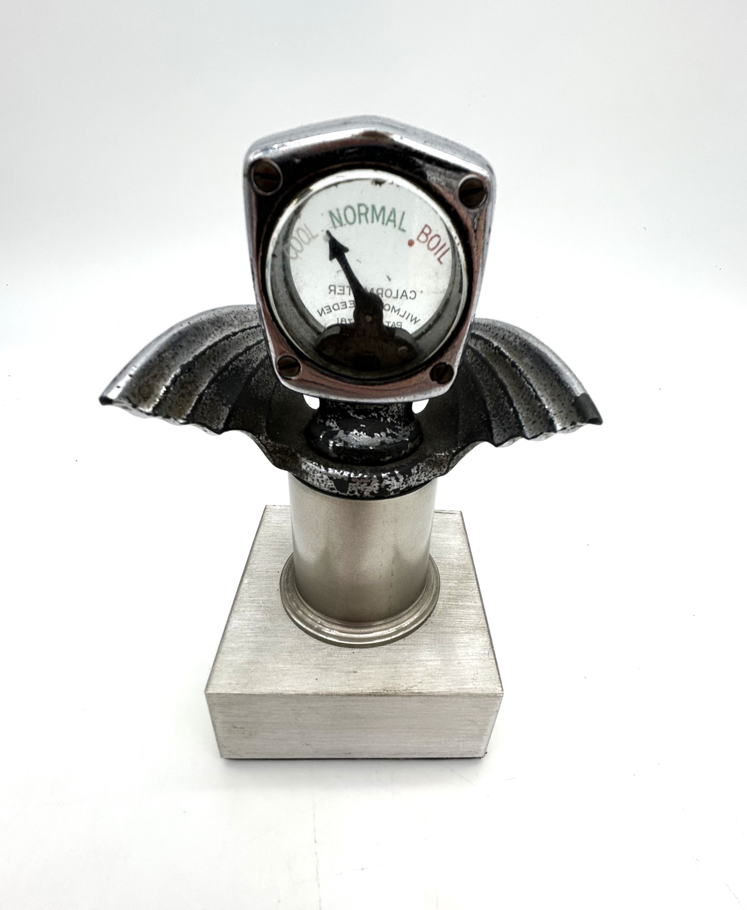 1930S WILMOT-BREEDEN CALORMETER CAR MASCOT  As used on several motoring marques of the period, - Image 7 of 8