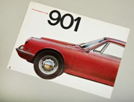 1963 PORSCHE 901 BROCHURE A very rare November 1963 sales brochure (number W221). In September