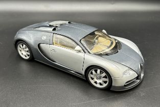 2006 BUGATTI EB 16.4 VEYRON MODEL, 1:18 BY AUTOART Authorized by Bugatti as an authentic replica