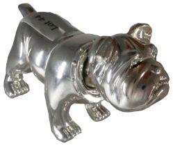 A LINKS OF LONDON SILVER PLATED BRITISH BULL DOG **PLEASE NOTE: THIS AUCTION IS IN HONG KONG. Please