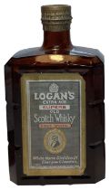 LOGAN'S EXTRA AGE SUPERB OLD SCOTCH WHISKY (KING'S SPECIAL) (Low neck), Imported by Jardine Matheson