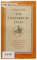 A 1959 EDITION CHAUCER THE CANTERBURY TALES **PLEASE NOTE: THIS AUCTION IS IN HONG KONG. Please