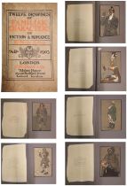 A BOOK SET OF TWELVE PRINTS FICTION IN ROMANCE SERIES - LONDON BY MUNRO LONDON '1903' **PLEASE NOTE: