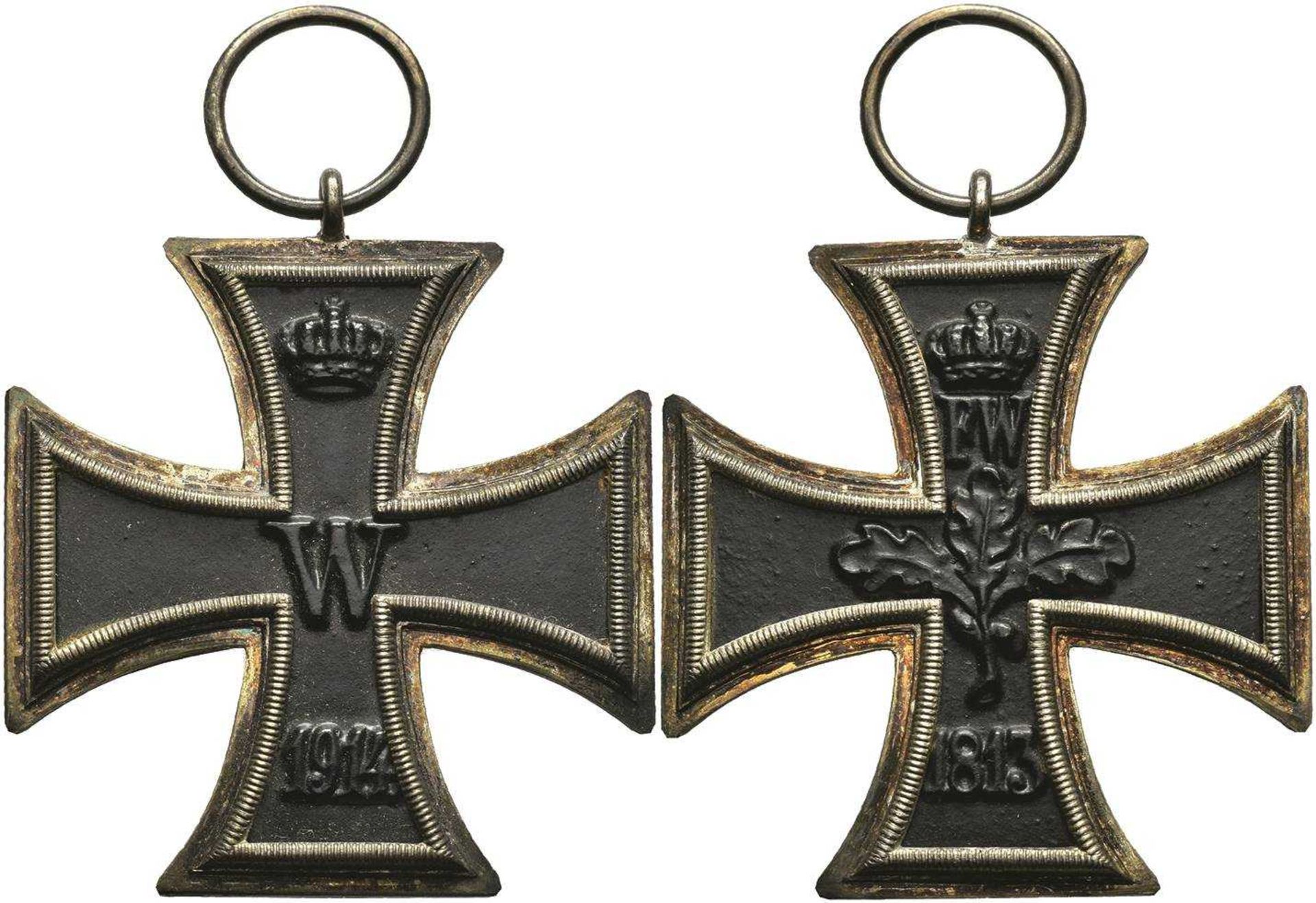 Preußen, Eisernes Kreuz 1914, 2. Klasse, OEK 1909, Zustand 2.