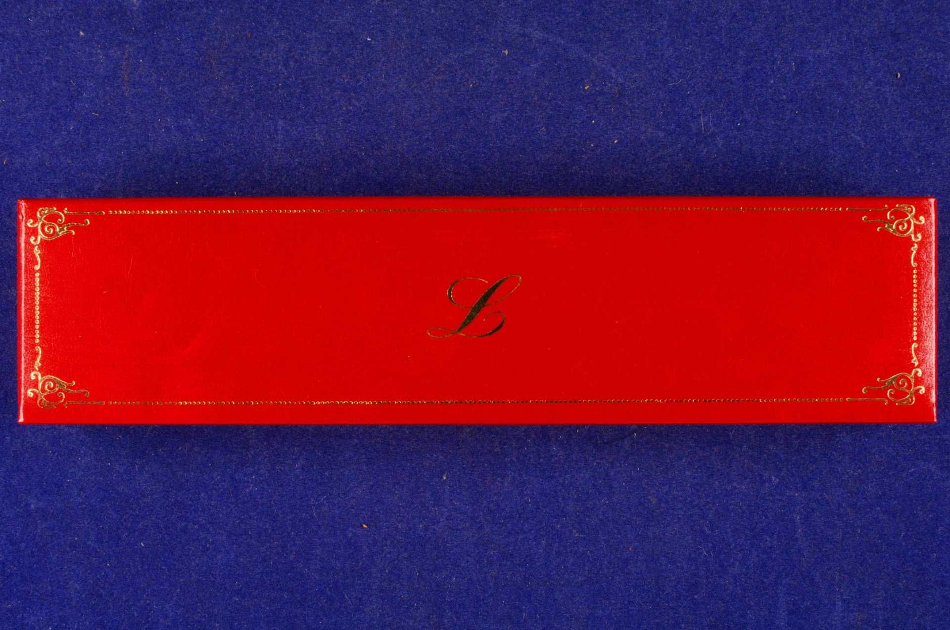  \Leonard Geneve\ Herrenarmbanduhr. Ca. 35mm, Schweiz, Gehäuse Gold Double mit Edelstahldeckel, Gehä - Bild 5 aus 5