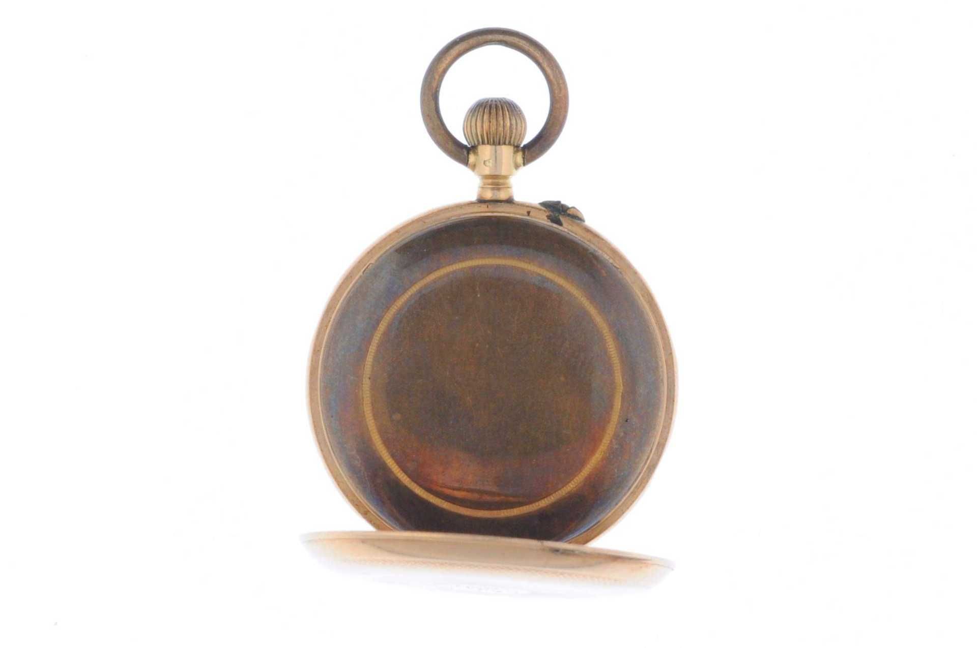 Pocket-watch Kollmar & Jourdan. Ca. 32, 2 mm, about 1880-1890, 585er Gold, gold-painted lever moveme - Image 3 of 5