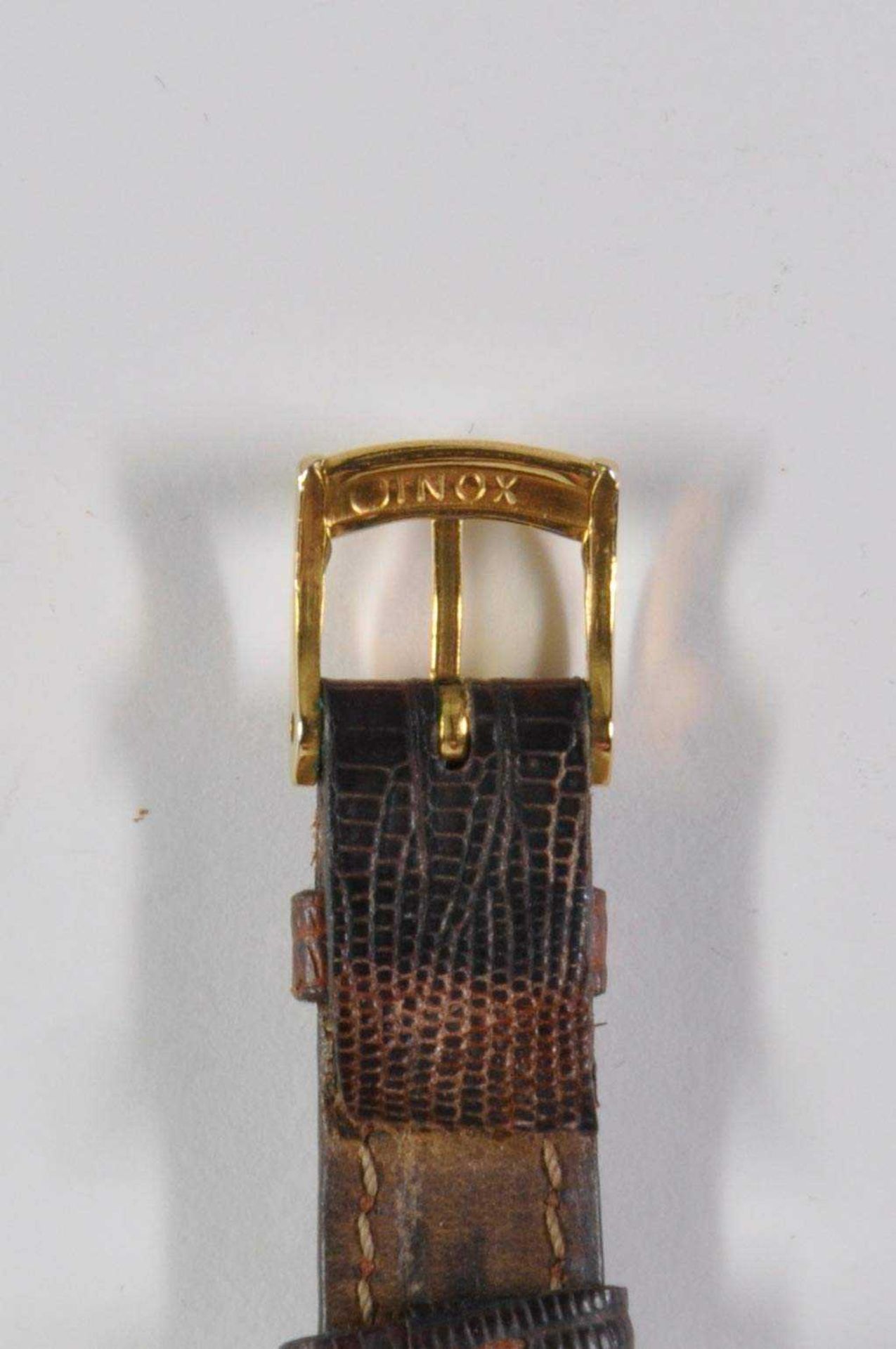 Maurice Lacroix Damenarmbanduhr. Ca. 25,3mm, Referenznr.: 85408. Rundes Gehäuse, 750er Gelbgold, Ori - Bild 7 aus 7