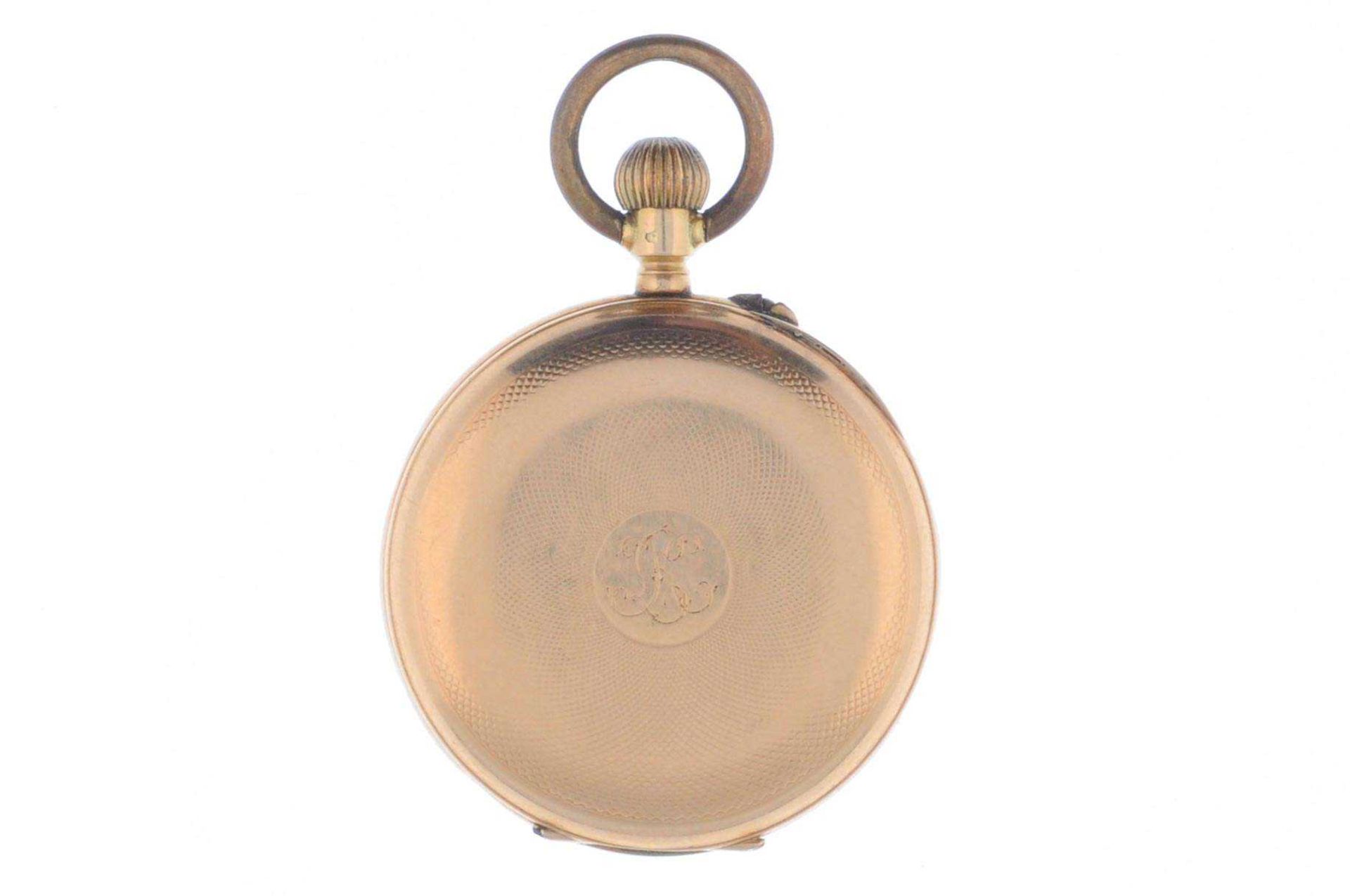 Pocket-watch Kollmar & Jourdan. Ca. 32, 2 mm, about 1880-1890, 585er Gold, gold-painted lever moveme - Image 2 of 5