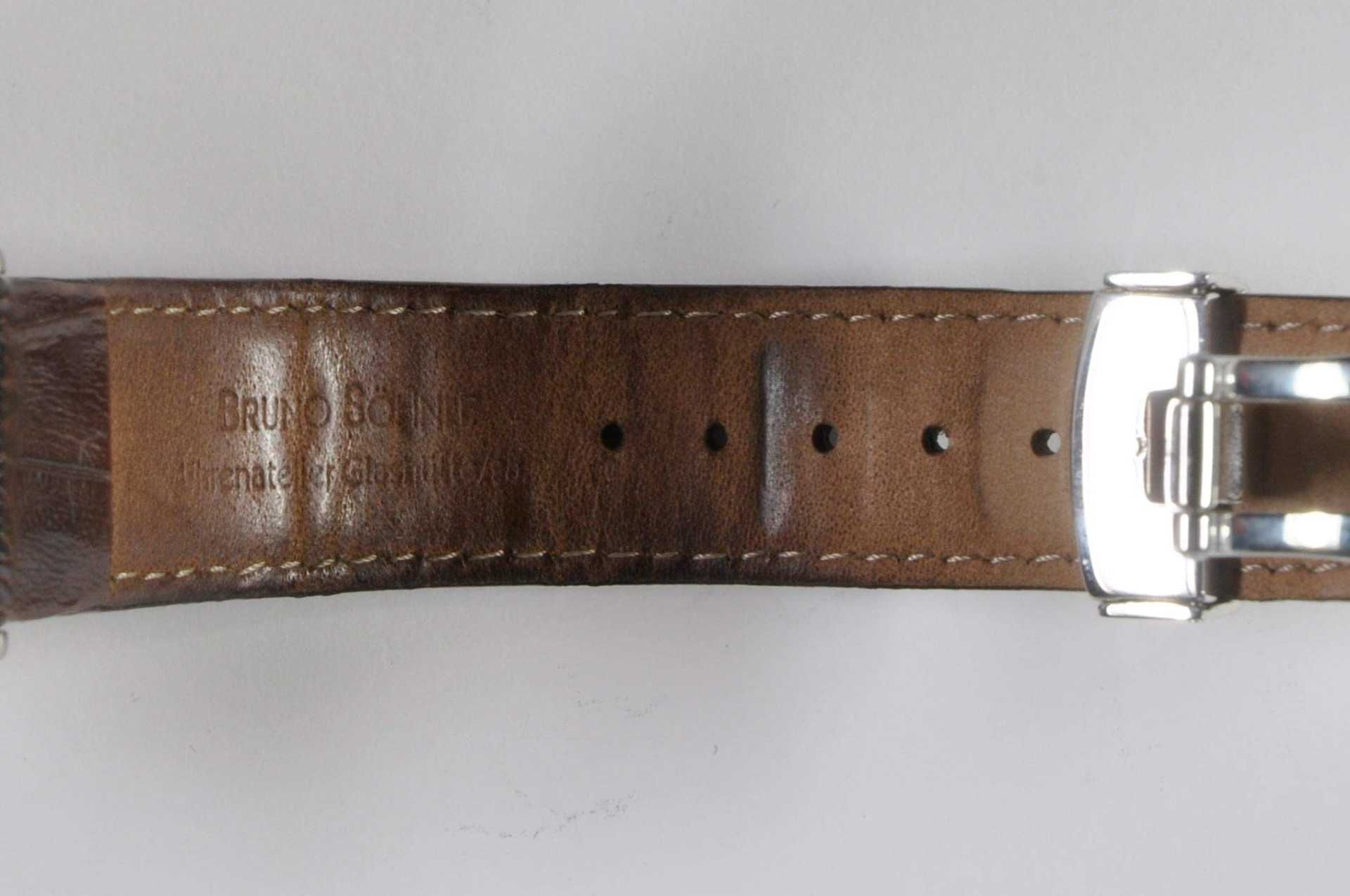 Bruno Söhnle Atrium, Herren-Armbanduhr. Ca. 38mm, Quarz Werk: Ronda 6004 B, Edelstahl. Datum, Zentra - Bild 9 aus 16