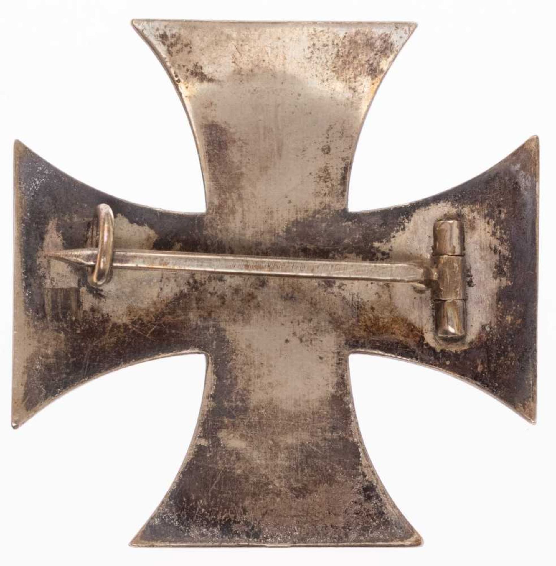 Preußen, Eisernes Kreuz 1914 1. Klasse, gewölbte Form, magnetisch, OEK 1908, im schwarzen Verleihung - Bild 2 aus 3