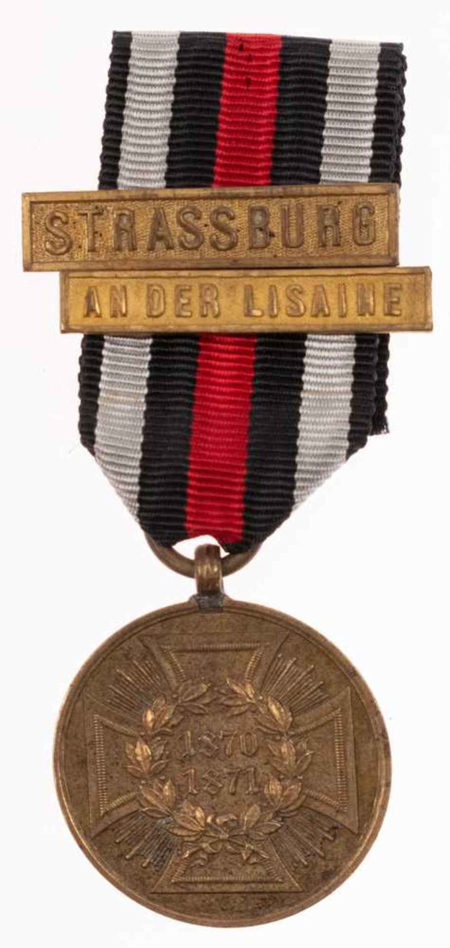 Prussia, war medal 1870 / 71 for fighter, OEK 1941 / 1, at the volume, in addition to it combat ribb