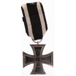 Prussia, Iron Cross 1914, 2. Class, in the band ring \\K. M. \\ for royally coin Stuttgart, OEK 1909