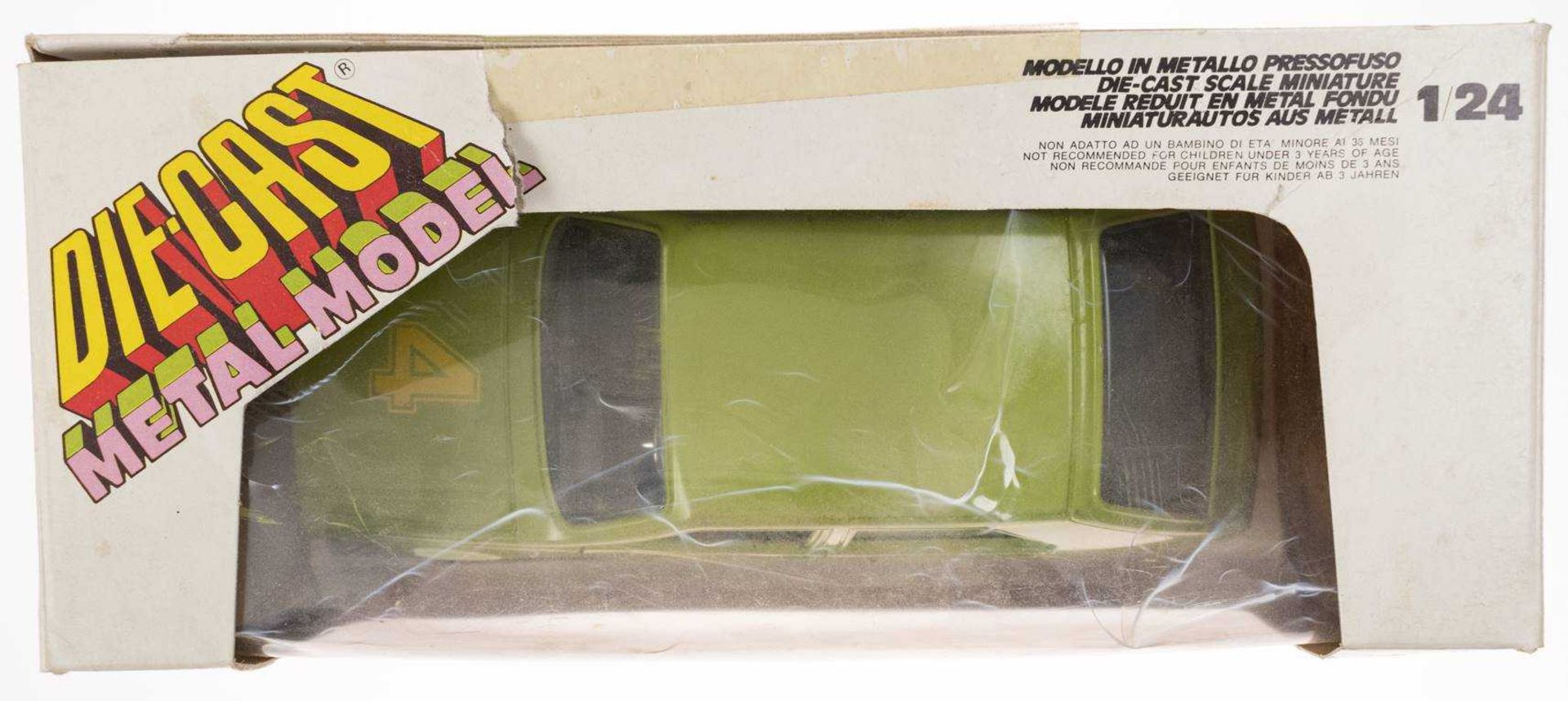 RENAULT 14 TL green with liftoff no. 4, perfect in old rainbow original packaging (these Mgl) - Image 2 of 3
