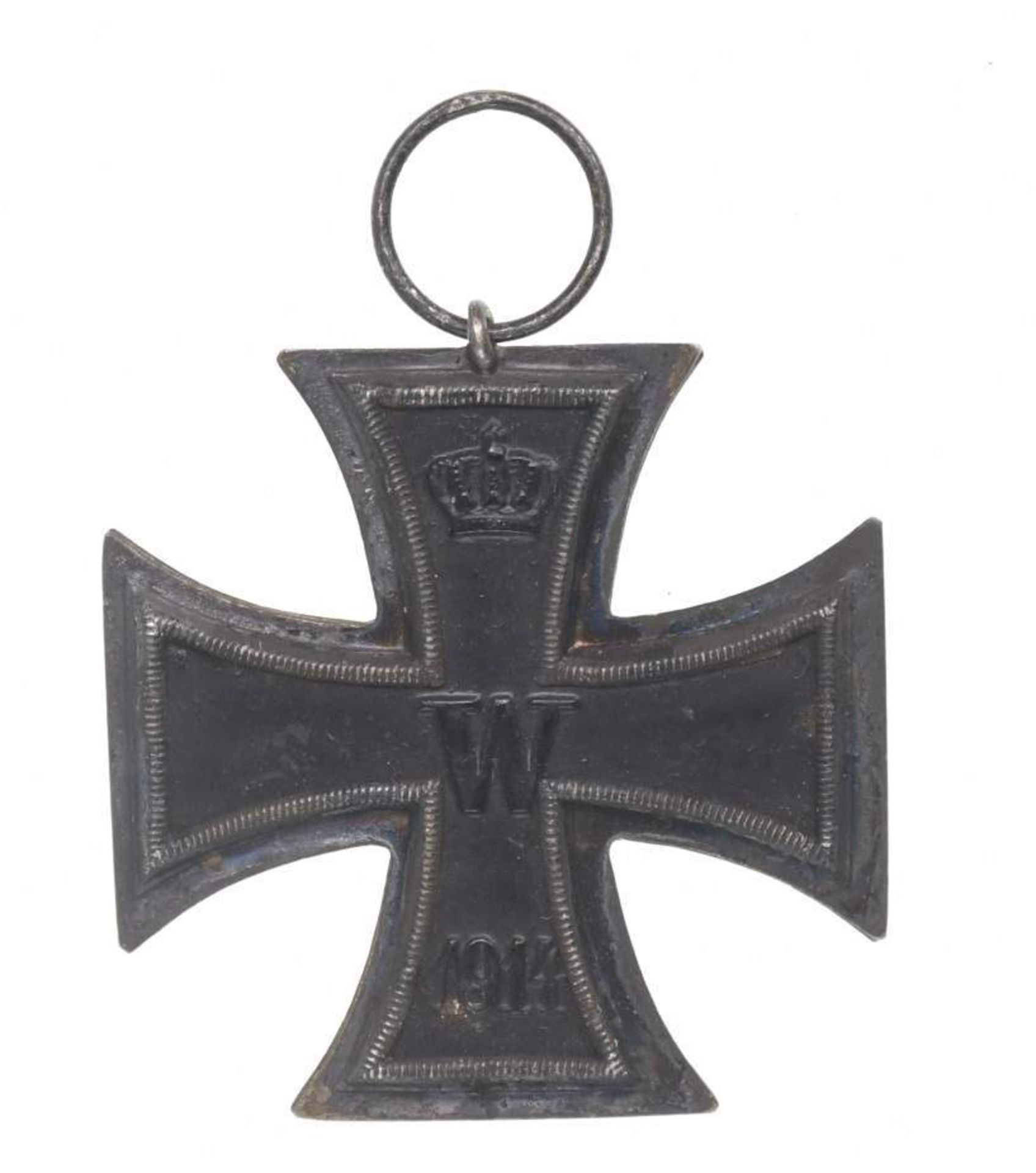 Prussia, 3 x Iron Cross 1914 2. Class, iron core, 2 x with band ring, 1 x label \\KO\\ in the band r - Image 4 of 6