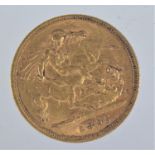 1895 Victoria (Old Head) half sovereign