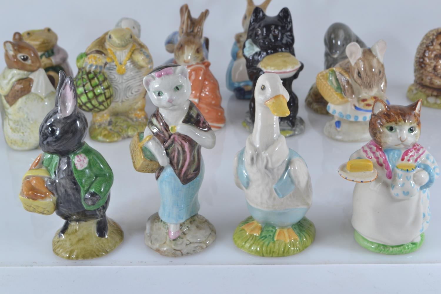 Twenty-three Beswick Beatrix Potter characters from the 70's and '80's including Duchess, Tomasina T - Image 4 of 7