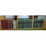 Three cubes of bound literature inc, Charles Dickons, Edward Gibbon and Somerset Maugham. Total of 3