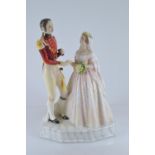 Royal Doulton Queen Victoria and Prince Albert, HN 3256, 149/2500, 23cm height, with certificate and