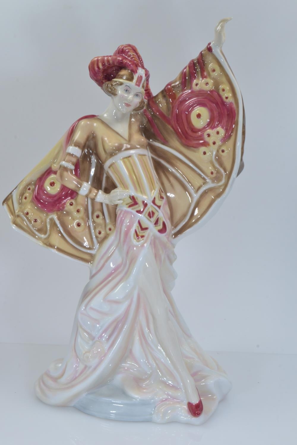 Royal Doulton Prestige Butterfly Ladies Painted Lady, HN 4849, 21 of 500 