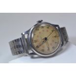 Longines 1940's military issue watch for British Overseas Airway Corp (BOAC)