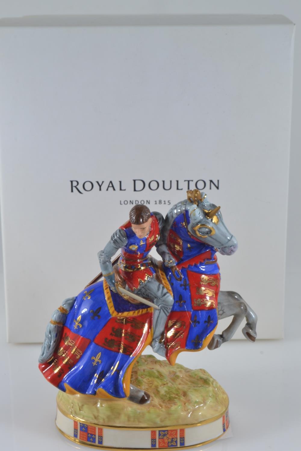 Royal Doulton Henry V at Agincourt, HN 5656, 1421/2500, height 12.5cm, with certificate and original - Image 2 of 5