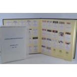A folder of Chateau Mouton Rothschild artist's specimen labels 1945-1986 including 1975 Andy Warhol,