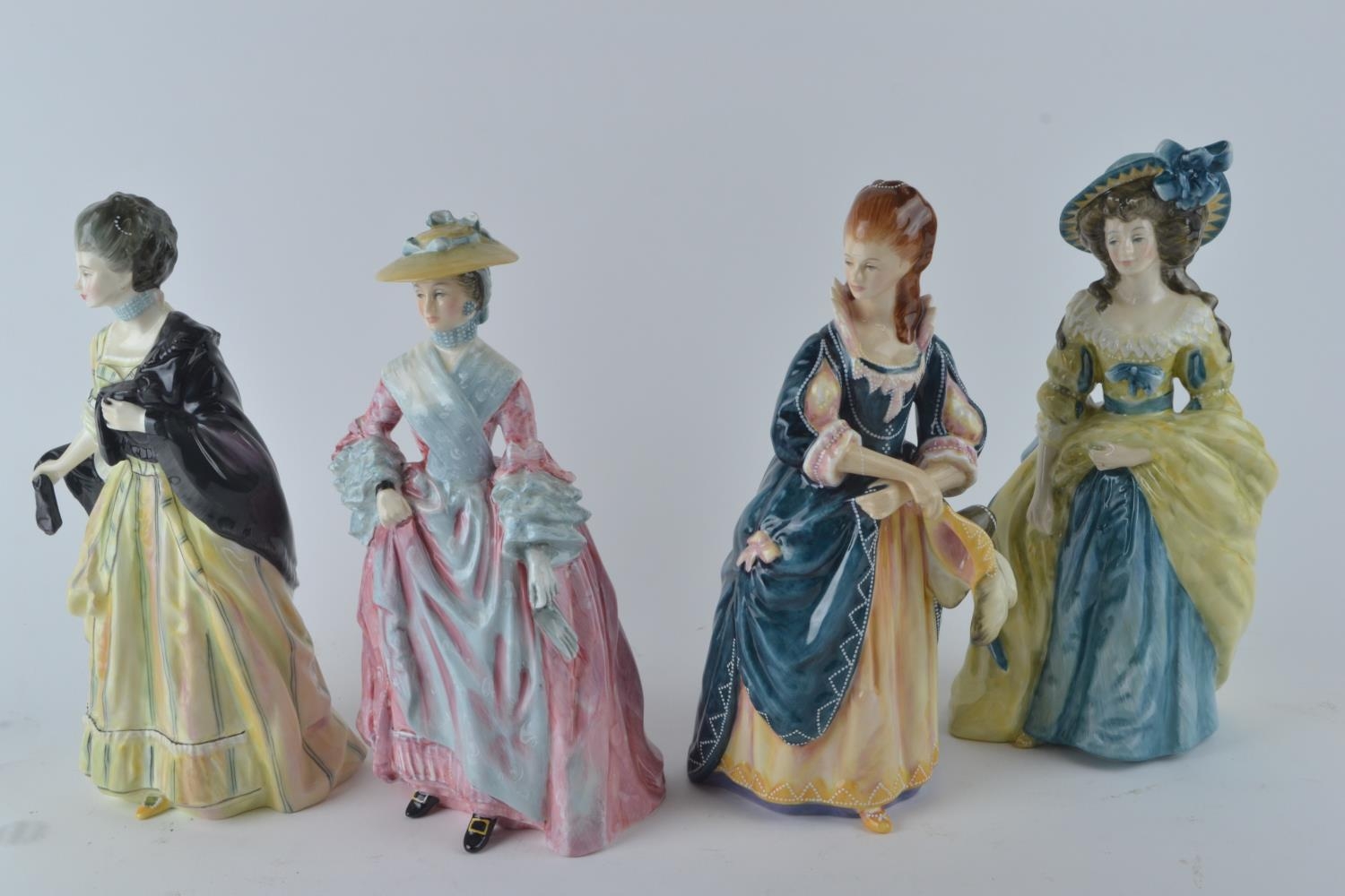 Set of four Royal Doulton figures, each in a limited edition of 5000, modelled by Peter.A.Gee, inclu