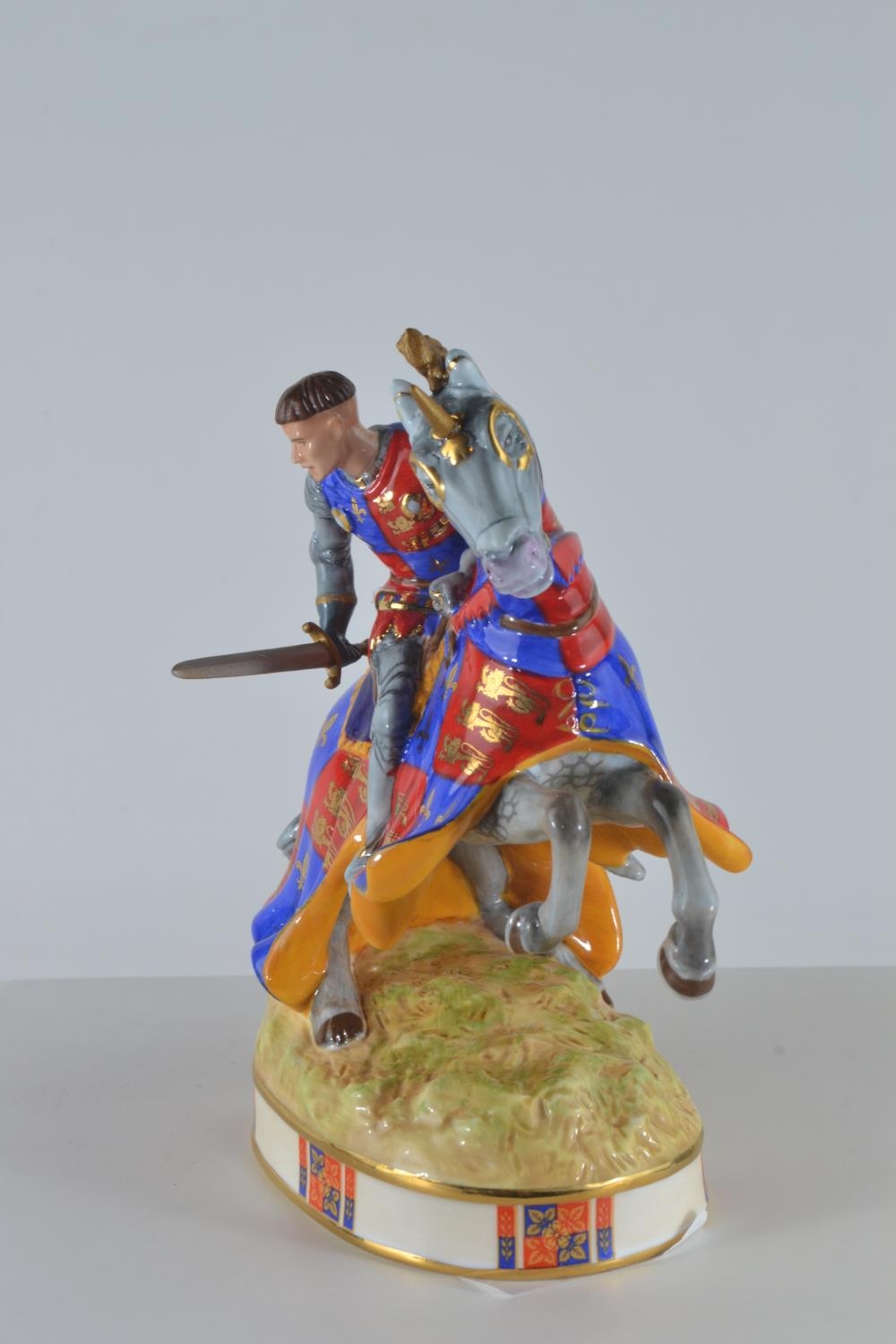 Royal Doulton Henry V at Agincourt, HN 5656, 1421/2500, height 12.5cm, with certificate and original - Image 4 of 5