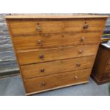 Victorian two over four chest W117 x D56 x H123cm