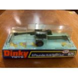 Dinky Toys 6 Pounder Anti-tank Gun 625 die cast metal.