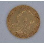 1895 Victoria (Old Head) full sovereign