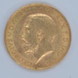 1927 George V South Africa mint full sovereign