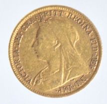 1894 Victoria (Old Head) half sovereign